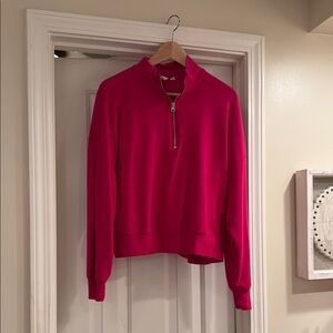 GAP Lightweight Fuchsia Half-Zip Pullover